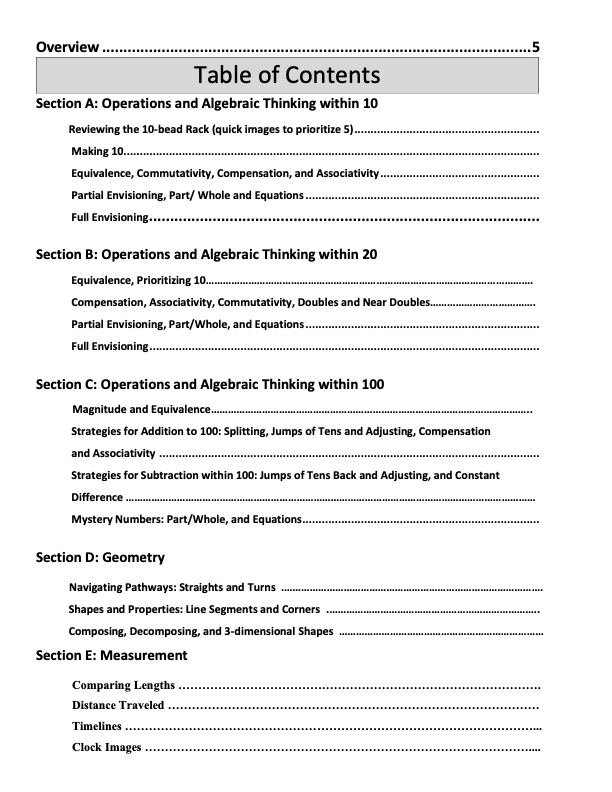NEW! Problem Strings for Fluency and Beyond - Grade 1
