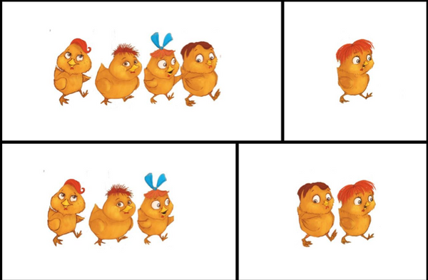 Finding Rhoda’s Five Chicks (Single Unit Game)